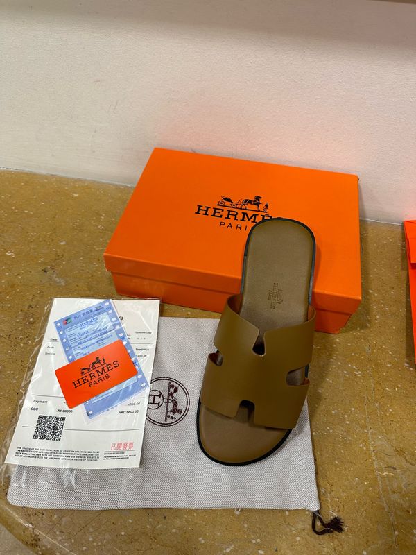 HERMES IZMIR SANDAL- Brown 
