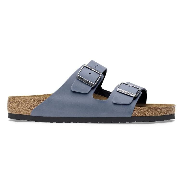  Birkenstock Arizona Natural Leather Oiled Elemental Blue