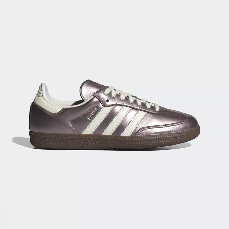 Adidas Samba OG Metallic Silver/White/Gum