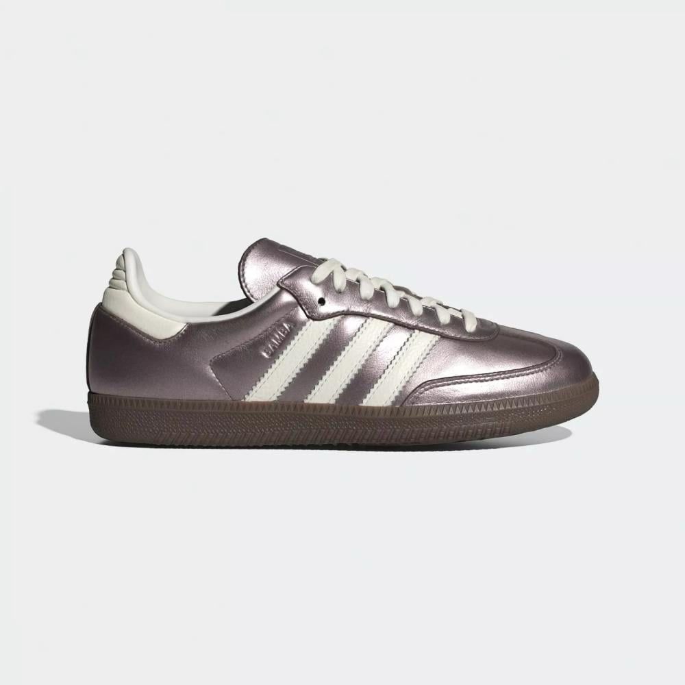 Adidas Samba OG Metallic Silver/White/Gum