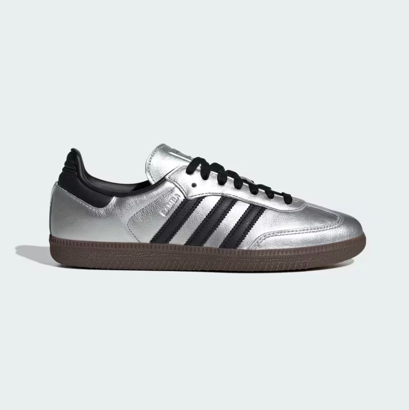 Samba Og Silver metallic Core Black Cum
