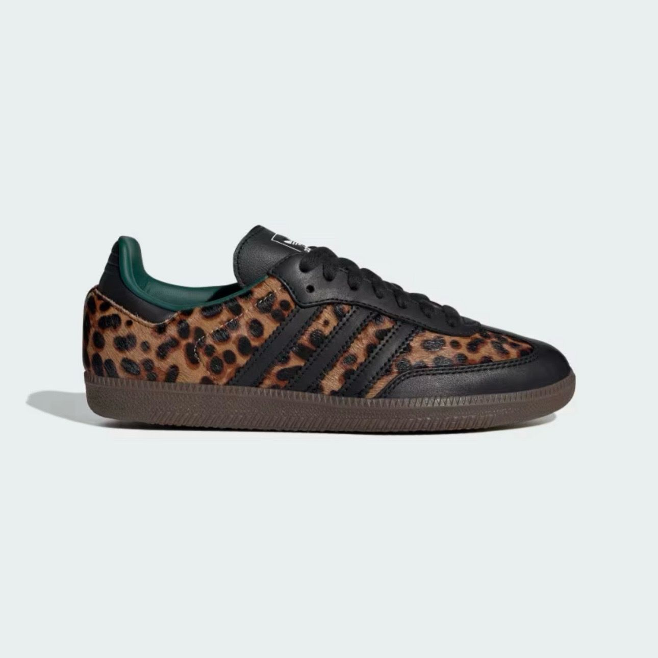 adidas Samba OG Black Green Leopard/ Core Black