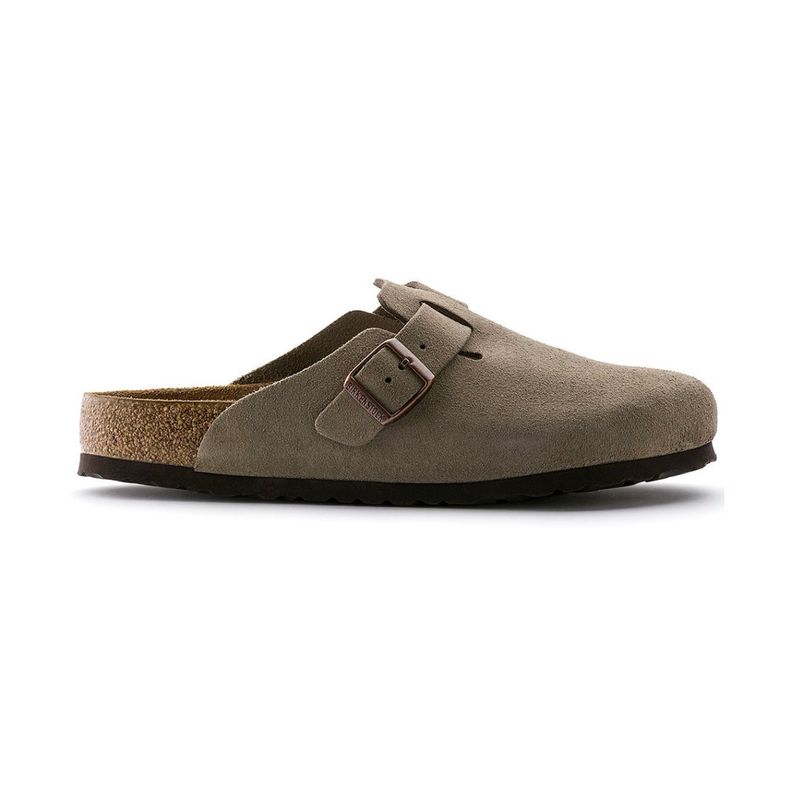  Birkenstock Boston Soft Footbed taupe grey   