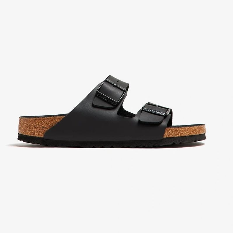  Birkenstock Arizona Black Synthetic Leather  