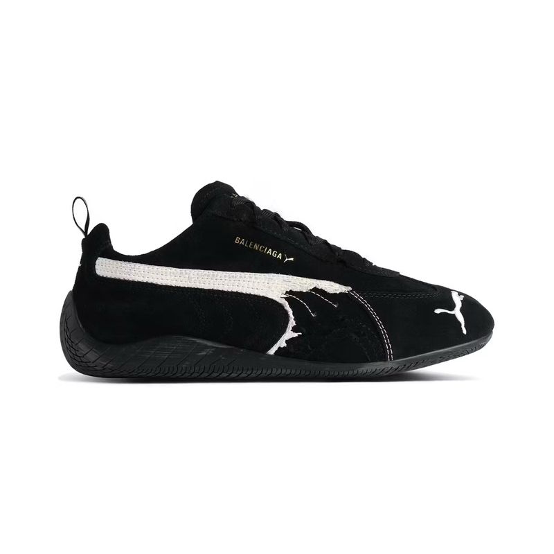 Balenciaga x Puma Speedcat Suede (Black/White)