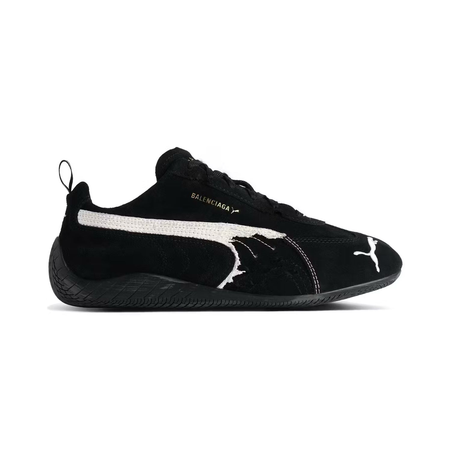 Balenciaga x Puma Speedcat Suede (Black/White)