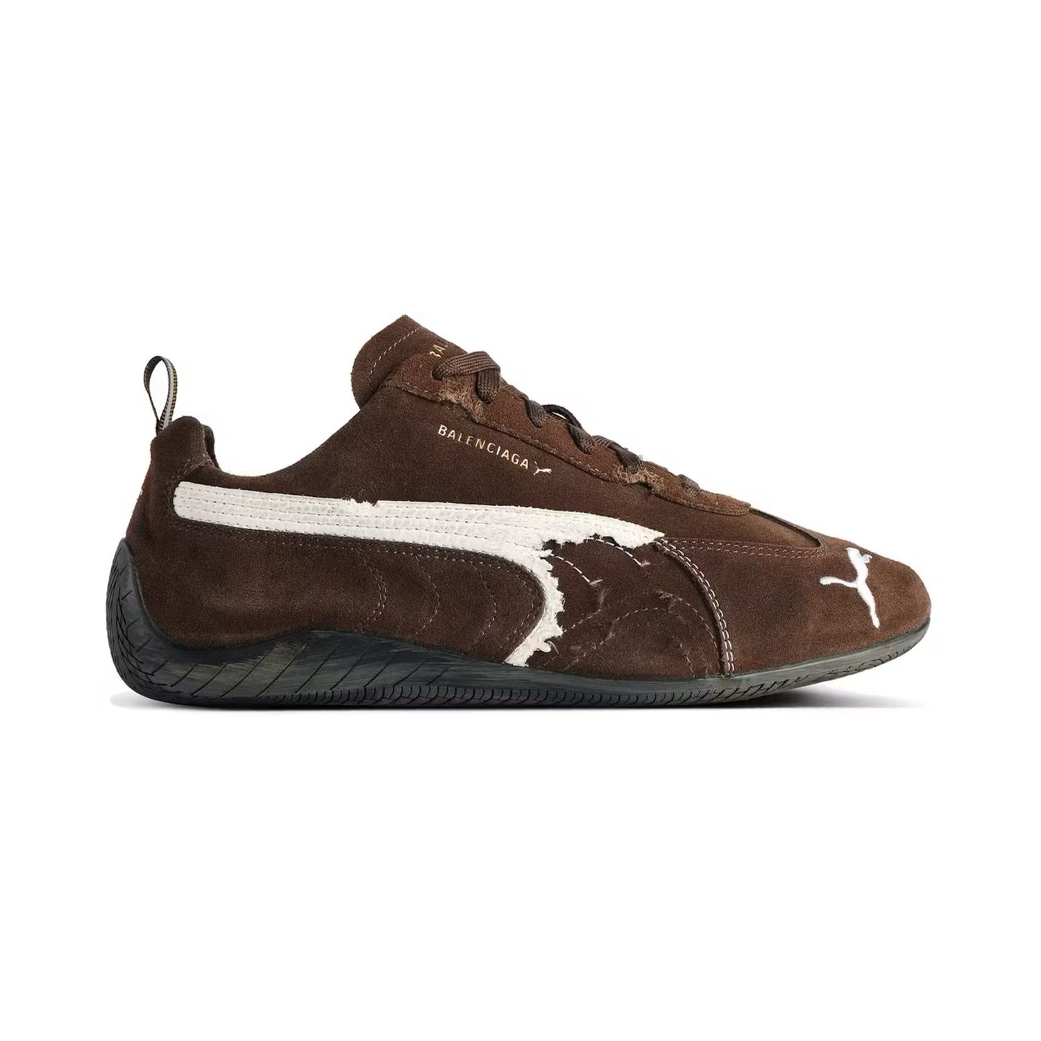 Balenciaga x Puma Speedcat Suede Brown White