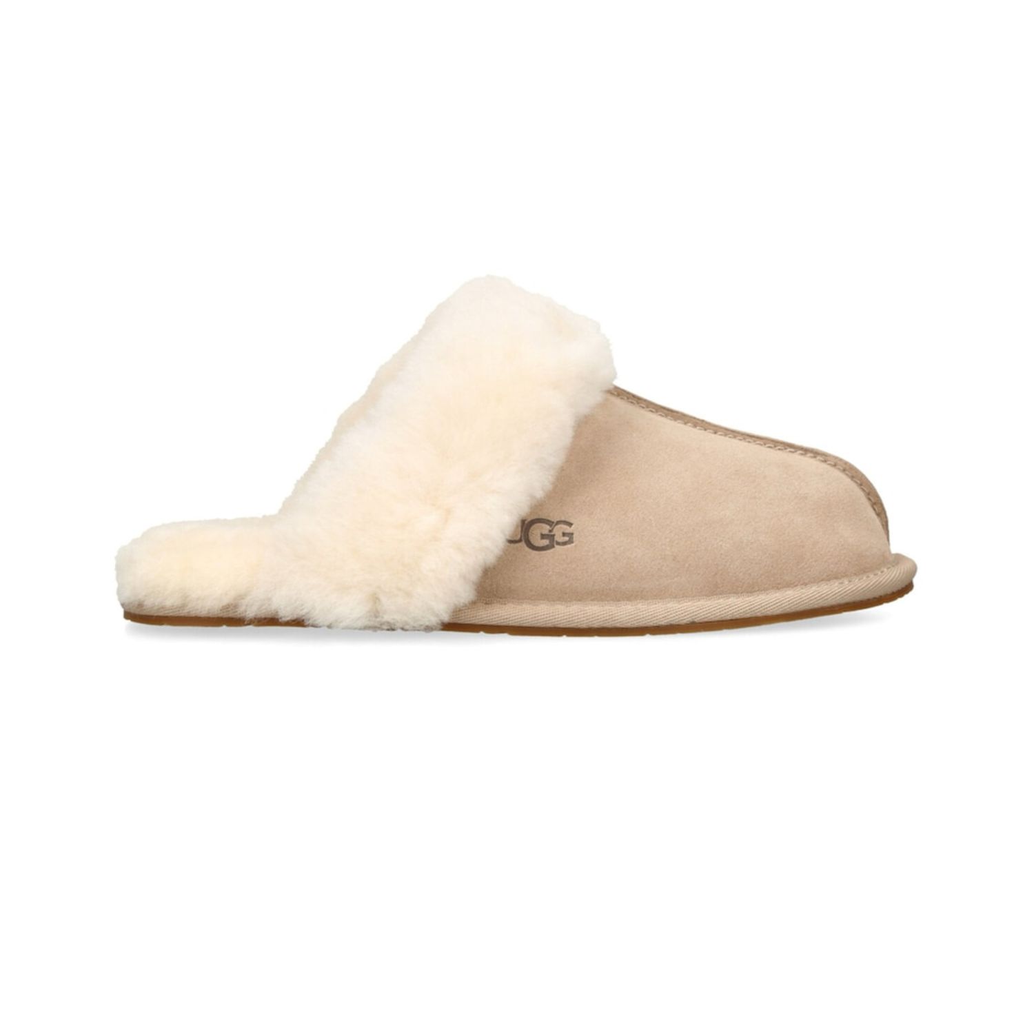 UGG Scuffette Slippers Suede Beige
