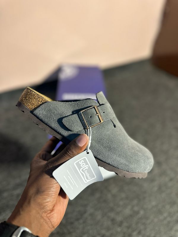 Birkenstock Boston Bs Grey