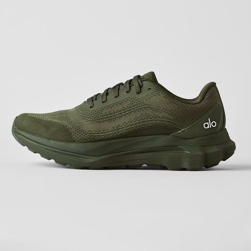 alo yoga runner Green Olive
