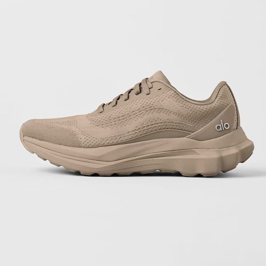 alo yoga runner smoky quartz