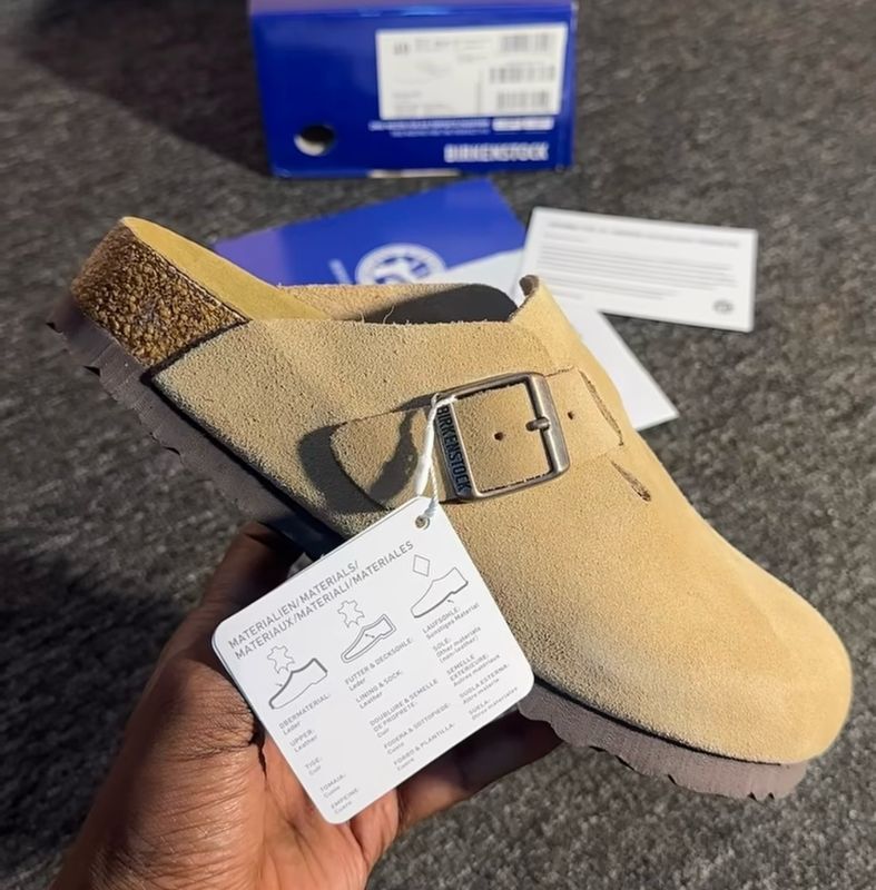 Birkenstock Boston Bs beige