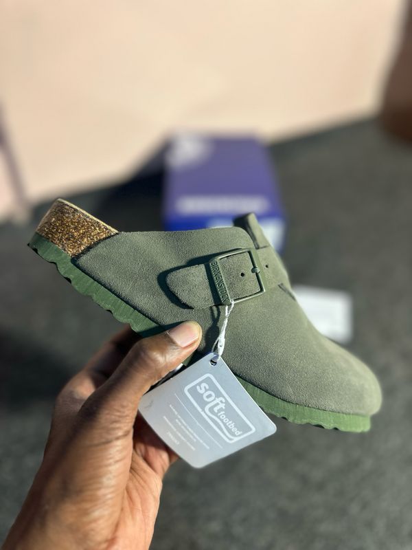 Birkenstock Boston Bs Green