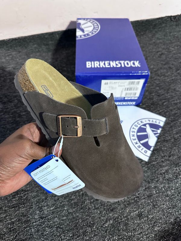 Birkenstock Boston Bs coffee
