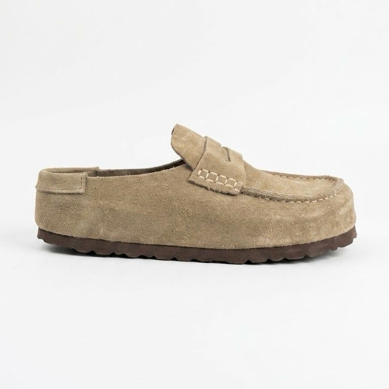 Birkenstock Naples Wrapped Sandals Kaki