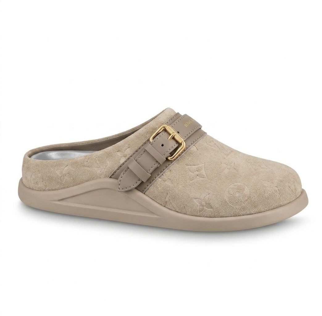LV To-Go Flat Comfort Clog Beige 