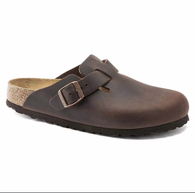 Birkenstock Boston Oil-enriched leather Brown 
