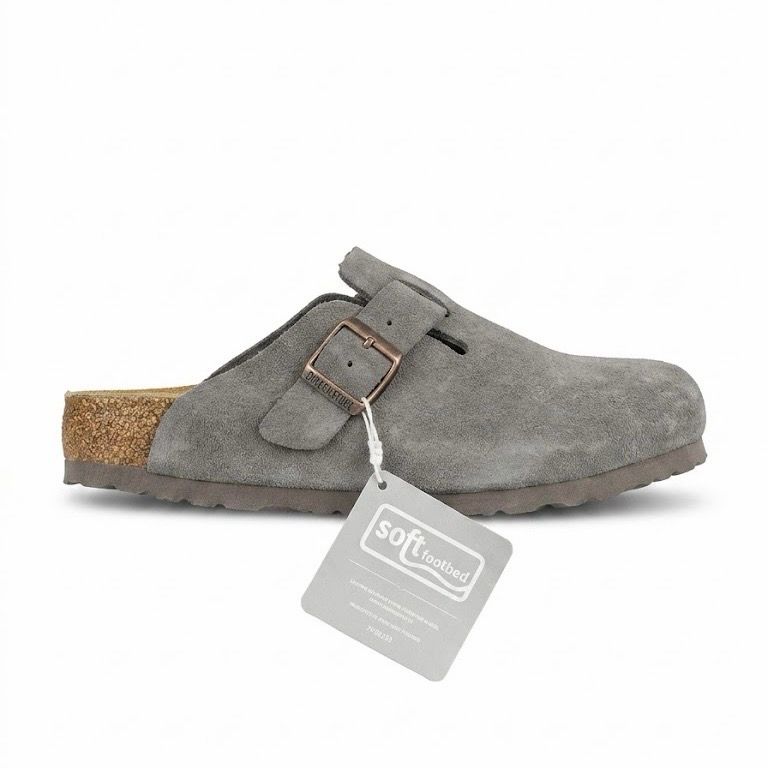 Birkenstock Boston Bs Grey