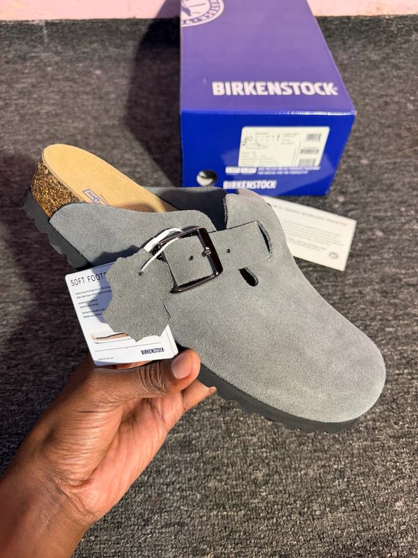 Birkenstock Boston Bs Grey