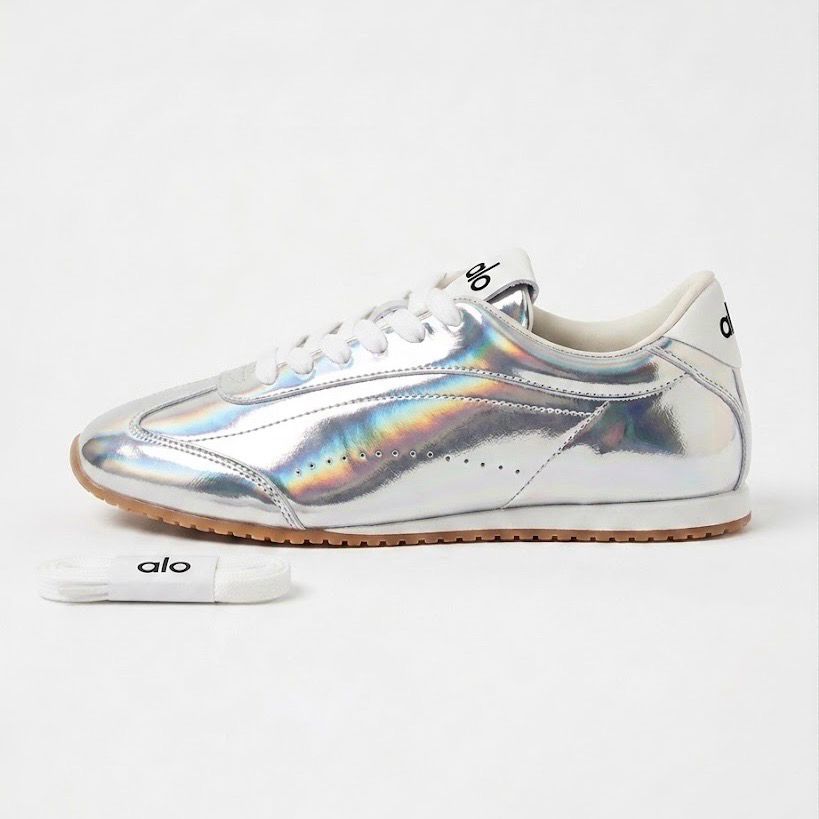 ALO Sunset Sneaker - Silver 