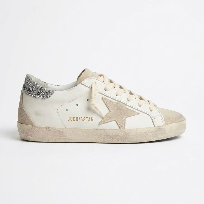 Golden Goose Super star Classic white Ice / silver