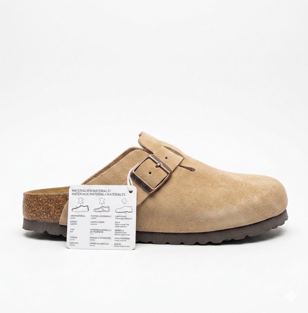 Birkenstock Boston Bs beige