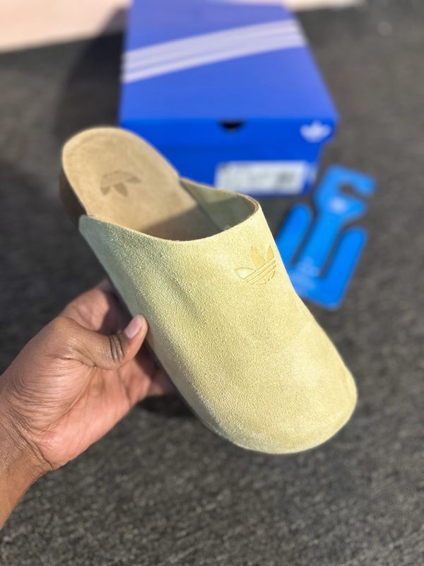 Adidas Adimule Slides Golden Beige 