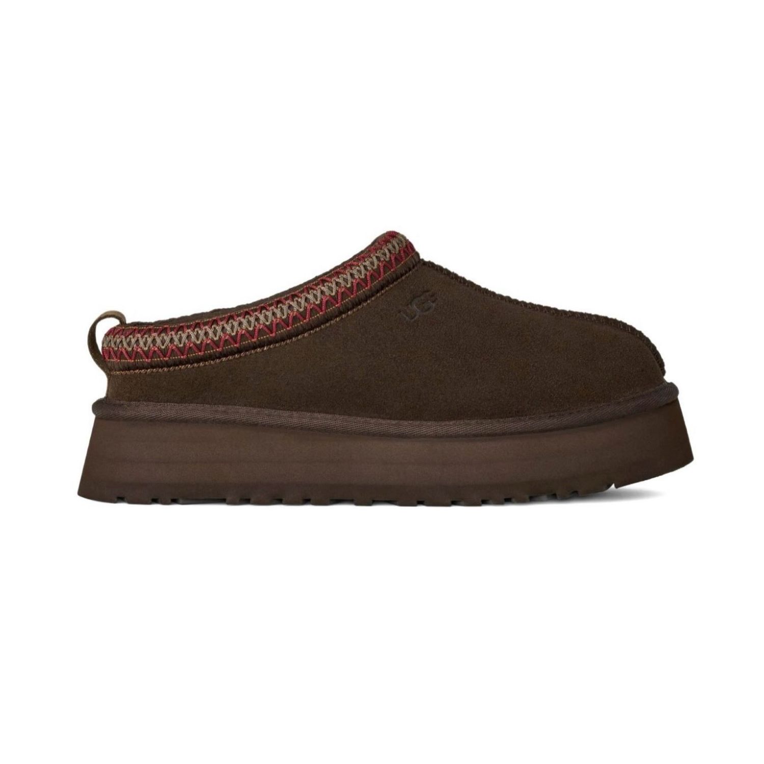  UGG braided-trim platform slippers
