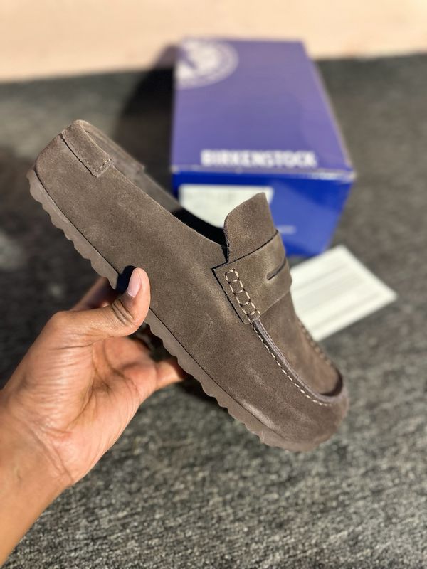 Birkenstock Naples Wrapped Sandals Coffee 