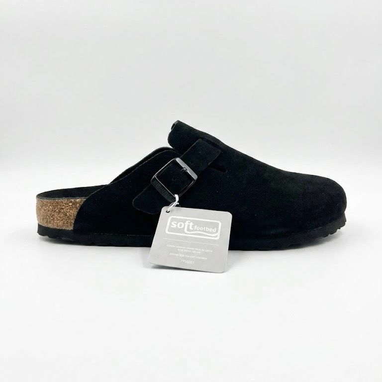 Birkenstock Boston Soft Footbed Black/Black
