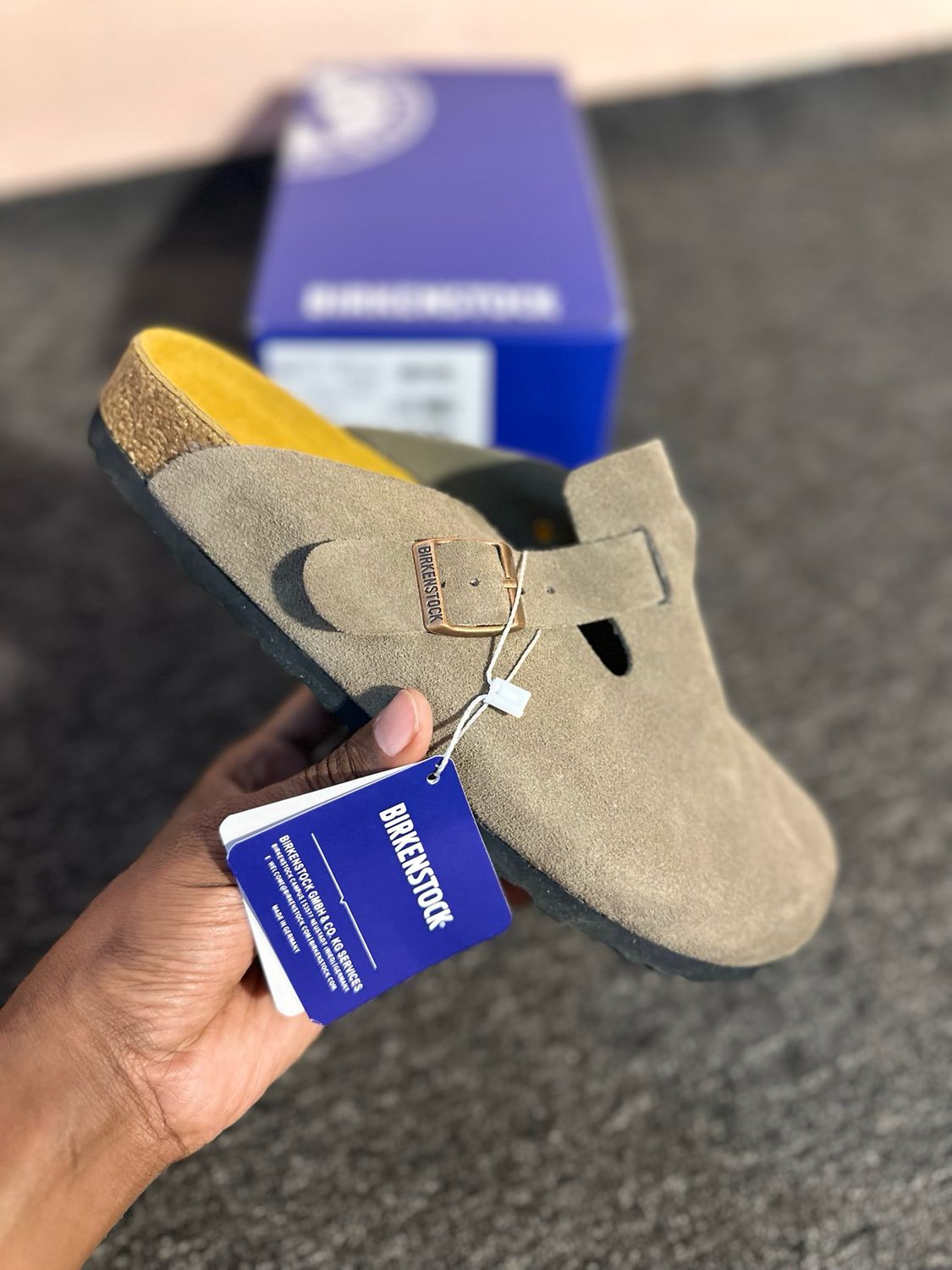 Birkenstock Boston Bs Taupe