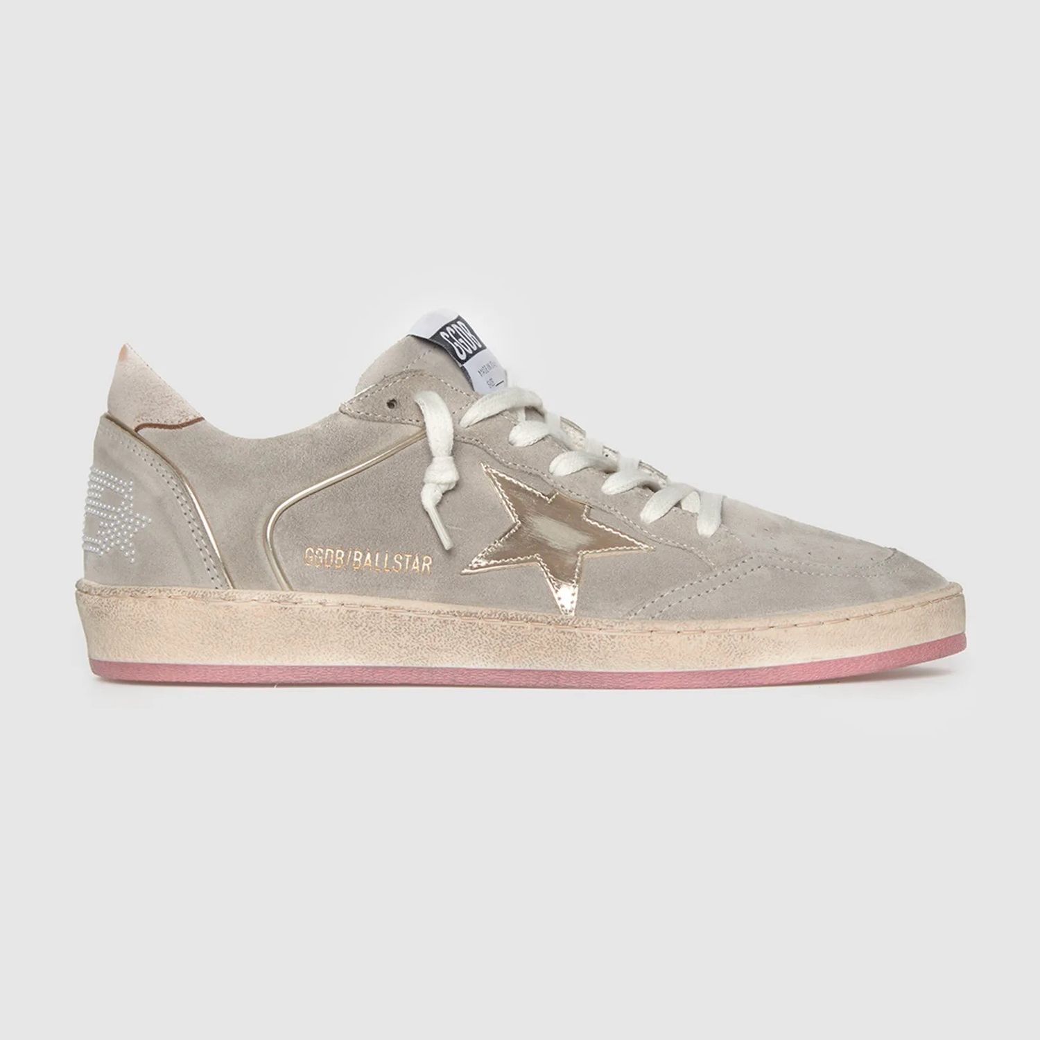 Golden Goose Baskets Ballstar Taupe/Platinum/Beige