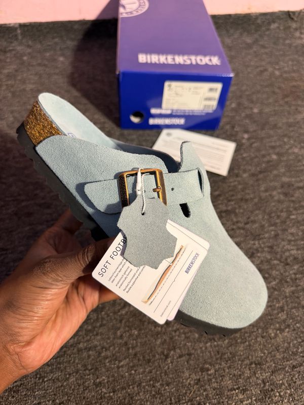 Birkenstock Boston Soft Footbed blue Birkenstock Boston Soft Footbed blue