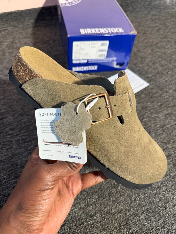 Birkenstock Boston Bs New Green