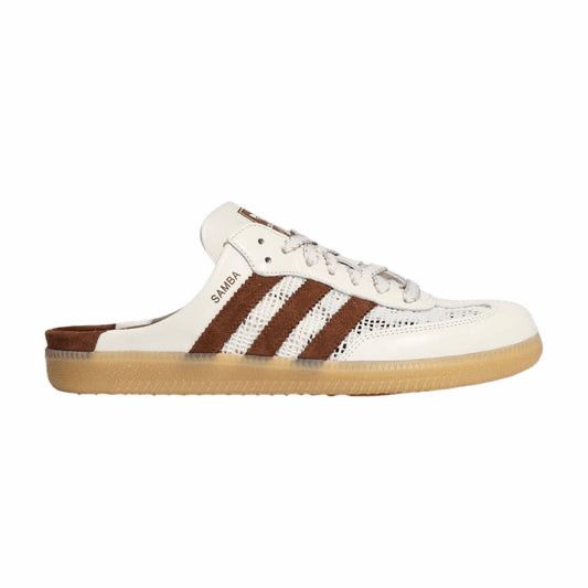 Adidas Samba OG Mule White / Brown 
