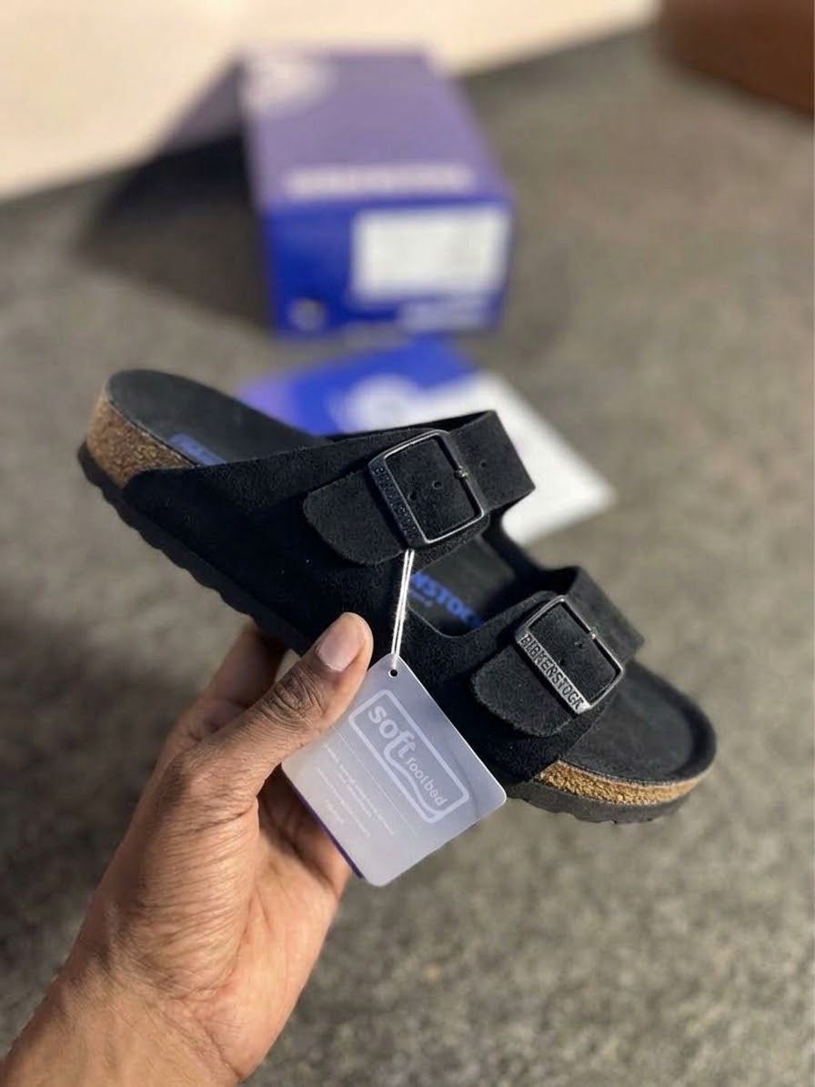 Birkenstock  Arizona sandals black /black 