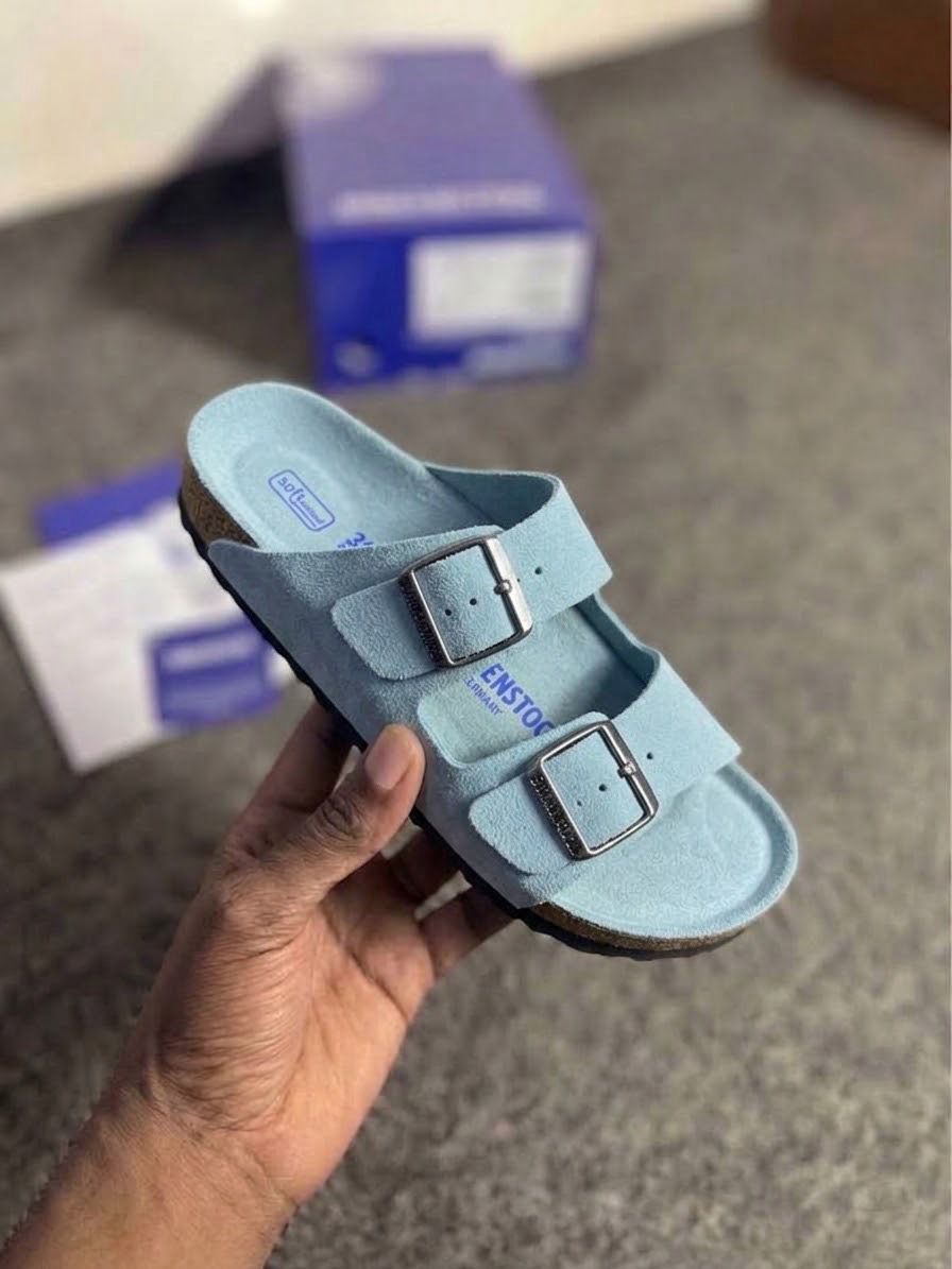 Birkenstock  Arizona sandals sky blue  