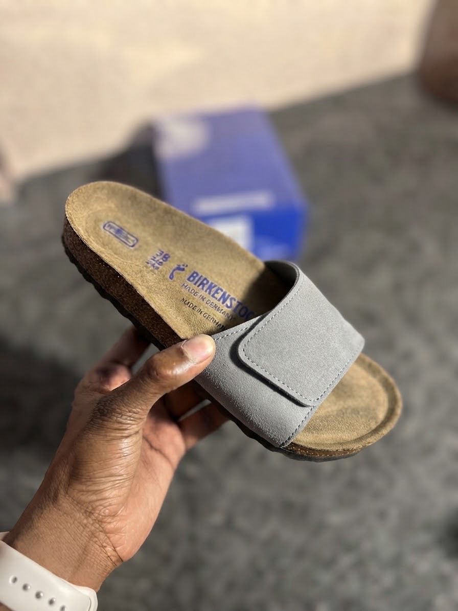 Birkenstock  Sylt suede leather  Faded Purple  