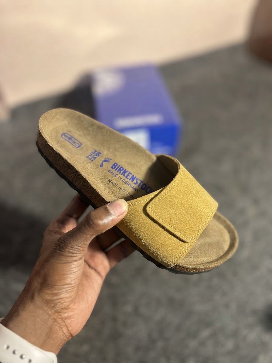 Birkenstock  Sylt suede leather  Cork Brown  