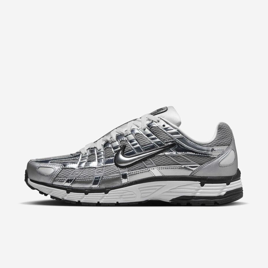Nike P-6000 Metallic Silver/Sail/Black/Metallic Silver