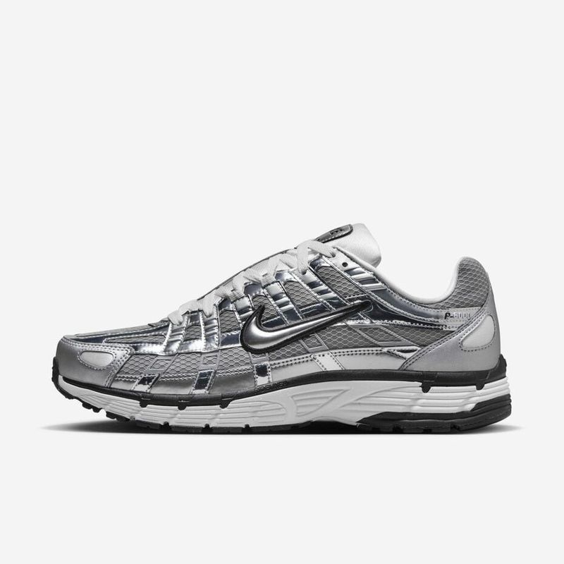 Nike P-6000 Metallic Silver/Sail/Black/Metallic Silver