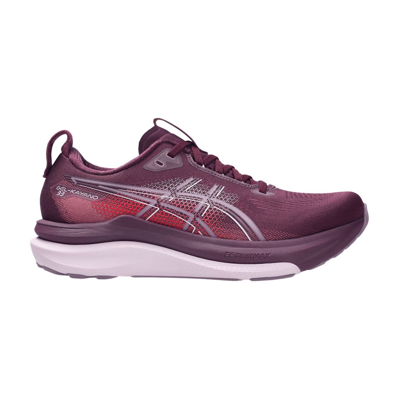 Asics Gel-Kayano 33 Dark Aubergine/Dahlia