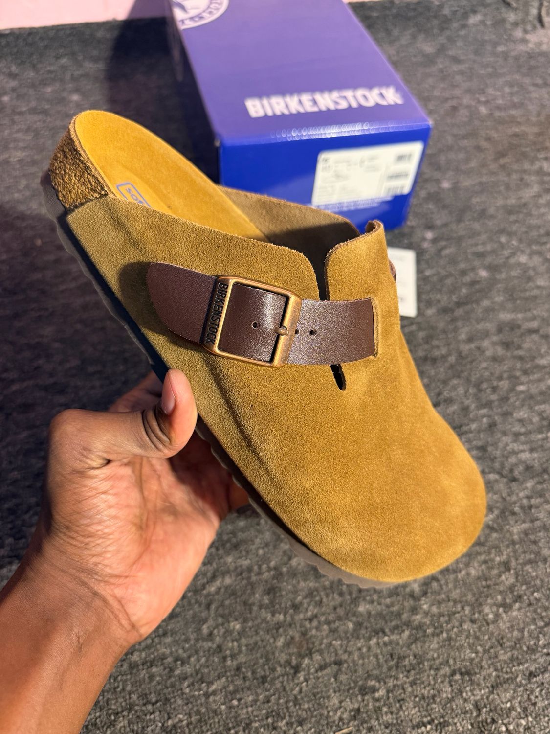Birkenstock Boston Bs leather Black