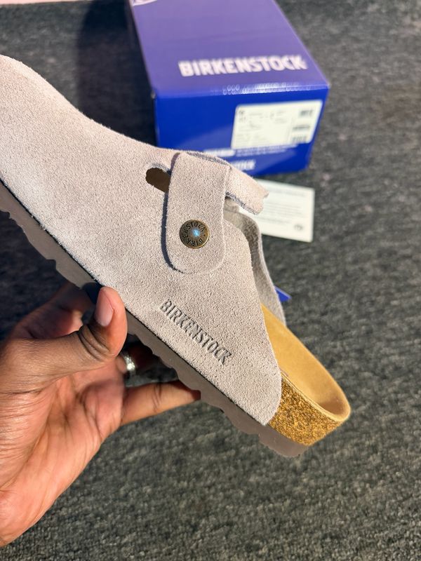 Birkenstock Boston Soft Faded purple  