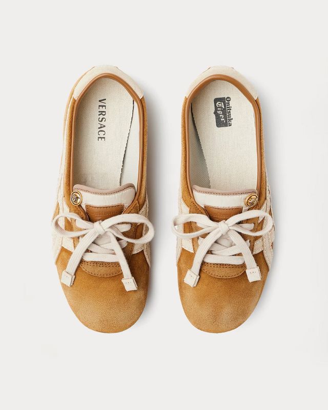 Onitsuka Tiger Tai-Chi Sakura Nappa Versace camel 