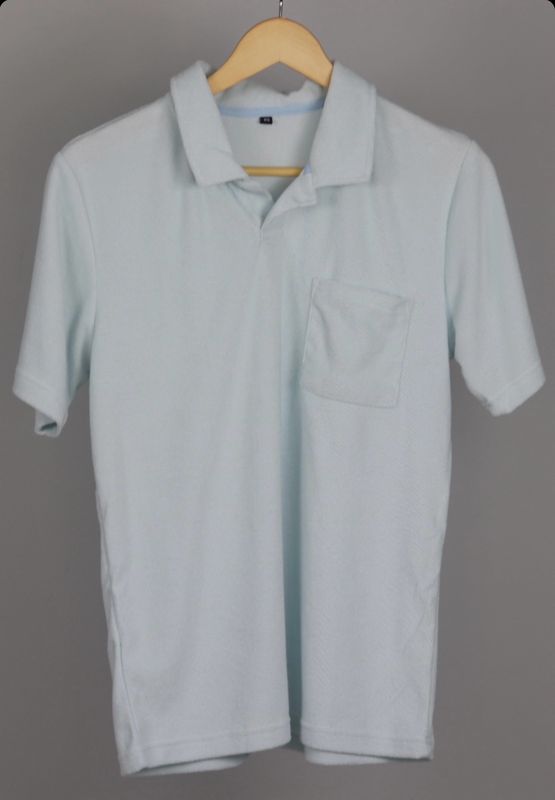 Toweling polo tshirt