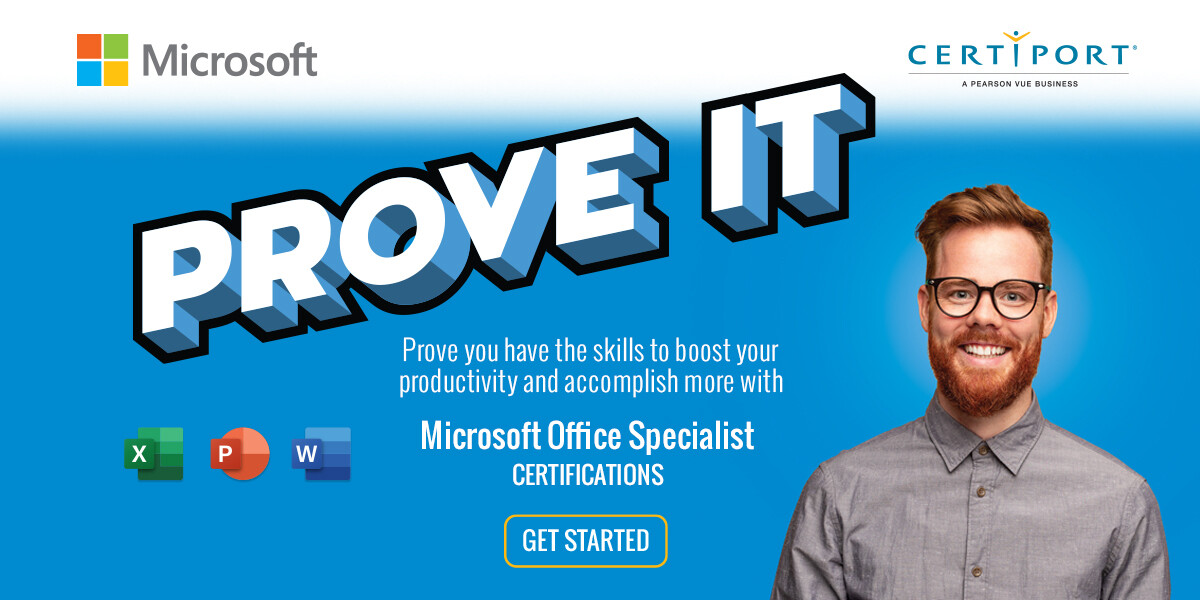 Microsoft Office Specialist Associate - Prove It Offer