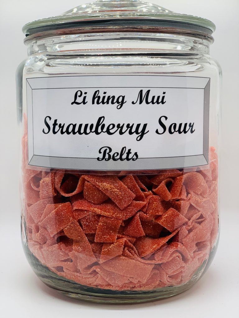 Li Hing Strawberry Belts