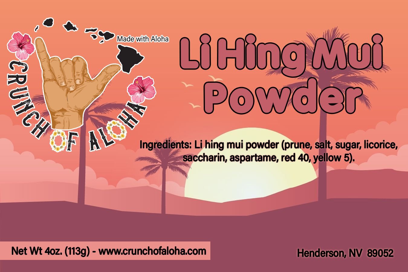 Li Hing Mui Powder