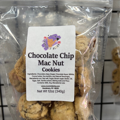Chocolate Chip Mac Nut Cookies